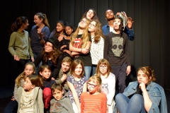 La rencontre des Courriers et Didascalies